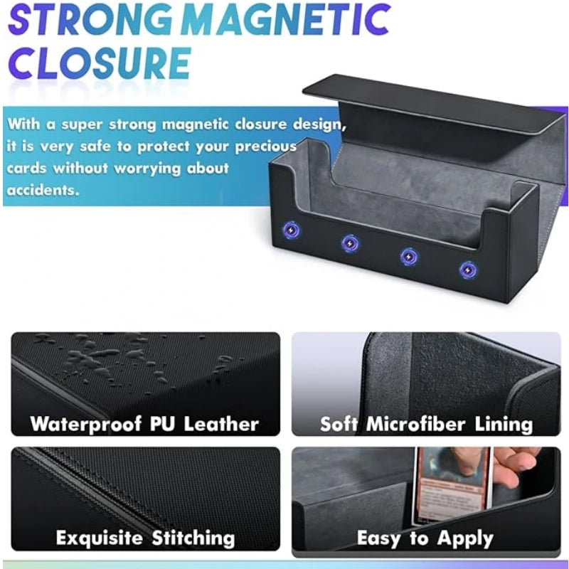 Magnetic Card Deck Case for 400+ Trading Cards