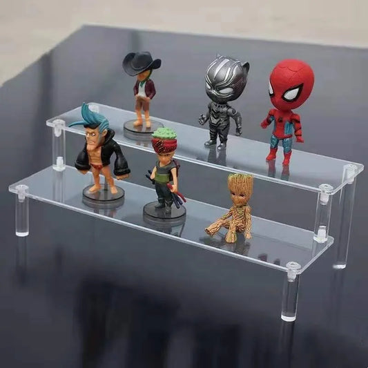 Clear Acrylic Display Stands - Rectangular