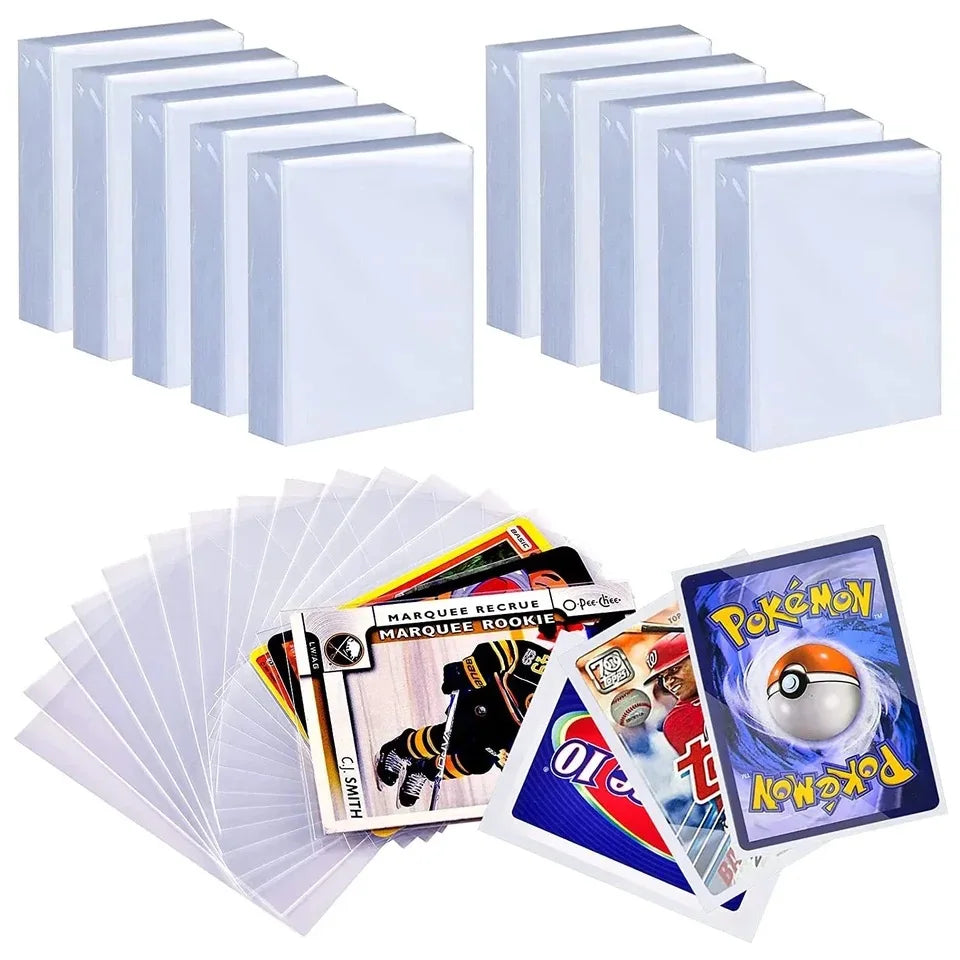 Clear Protector Sleeves For Pokemon and Board Game Cards